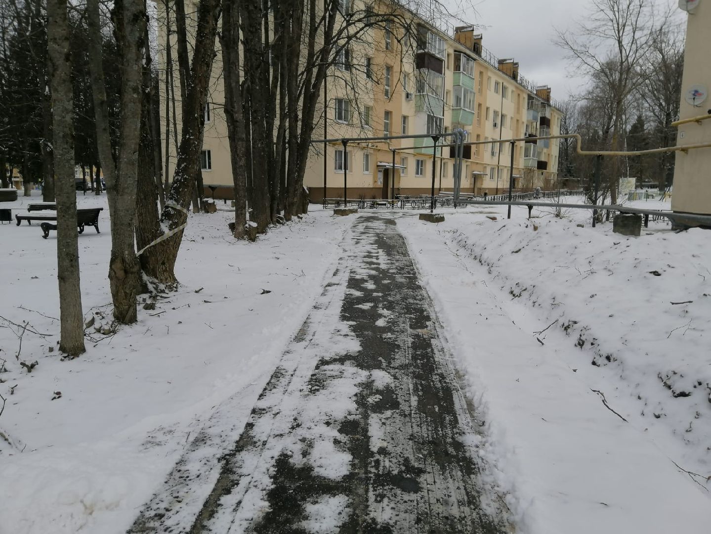 жкх, благоуйстройство, городской округ восход, снегопад, очистка снега,