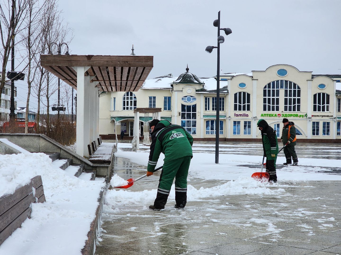 Ногинск, Жкх, Снегопад, Коммунальная служба, Уборка снега,