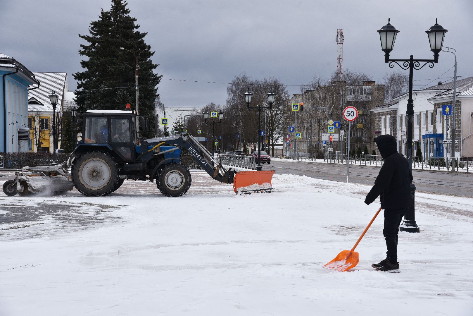 лотошино, благоустройство, уборка снега,