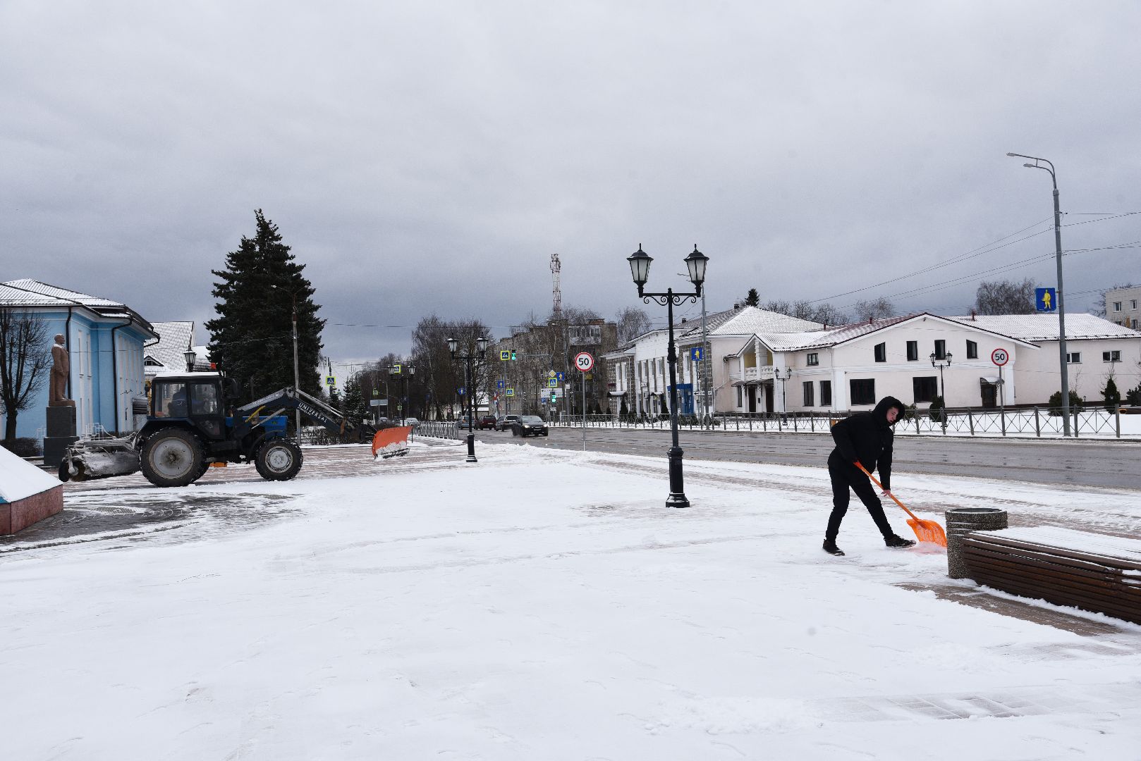 лотошино, благоустройство, уборка снега,