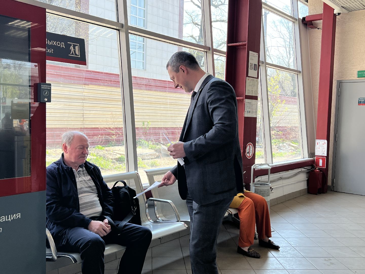 Химки, станция Химки, волонтеры, транспорт, железная дорога, безопасность