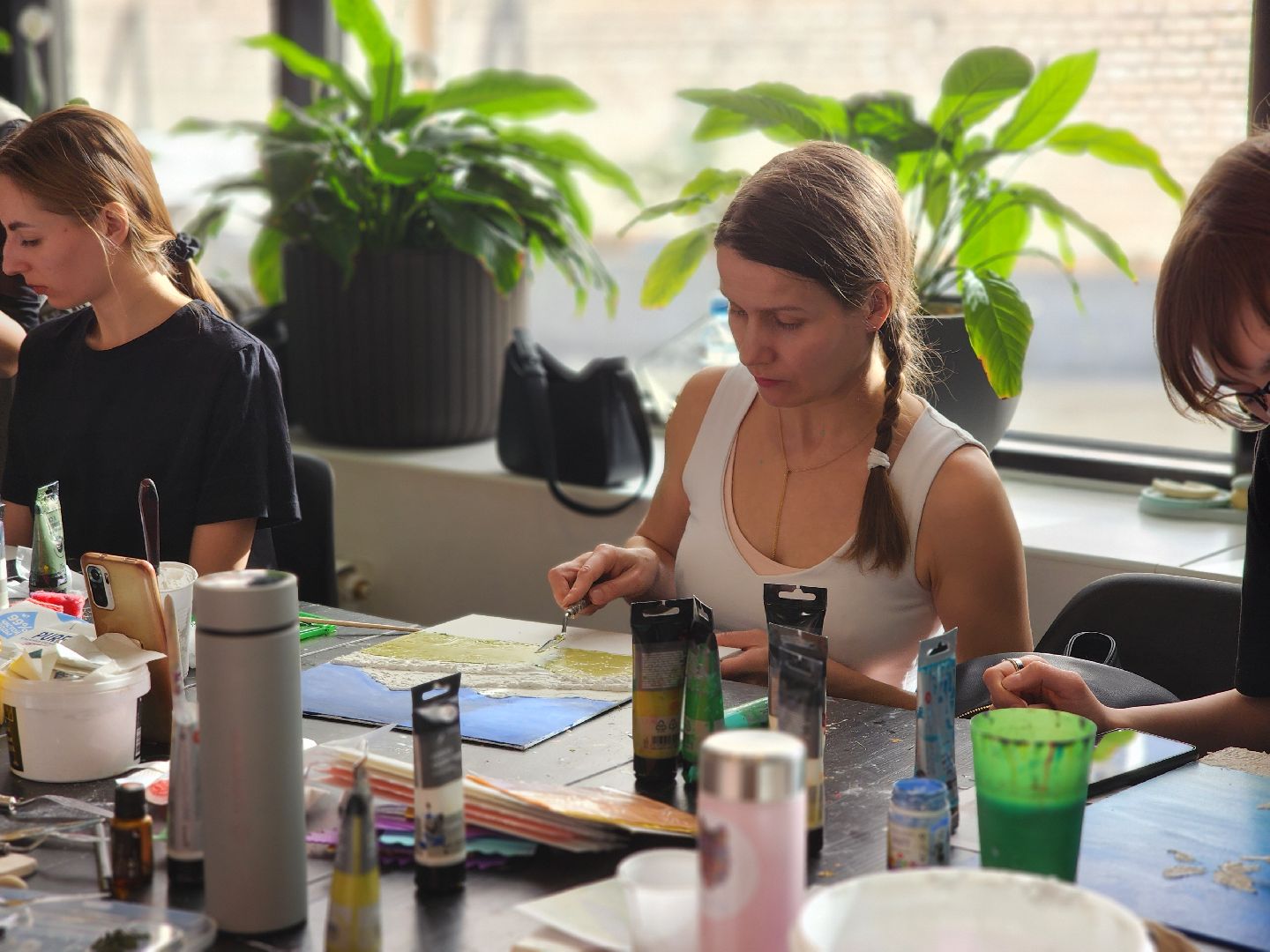 Черноголовка, Текстурные картины, Мастер-класс,