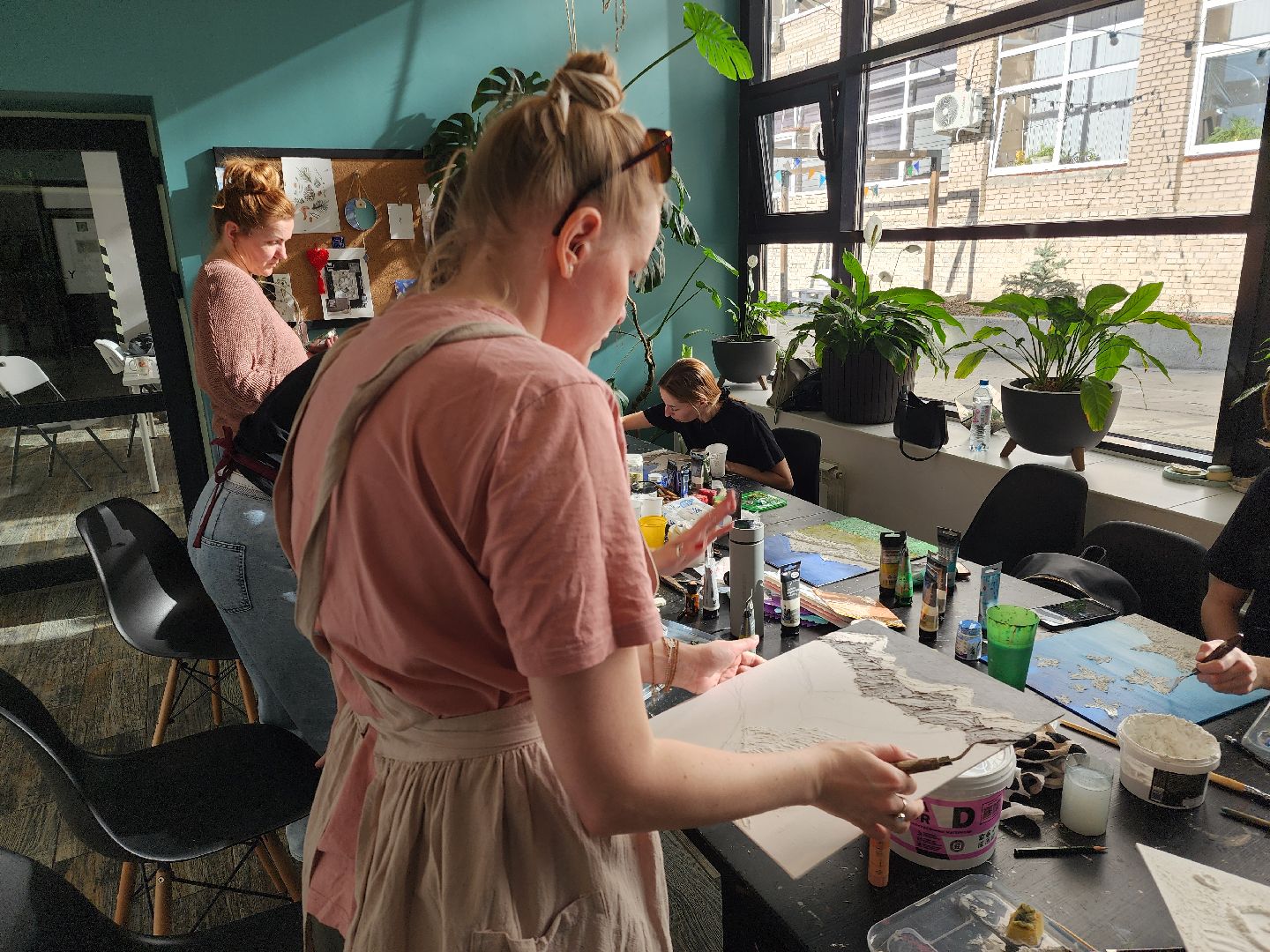 Черноголовка, Текстурные картины, Мастер-класс,