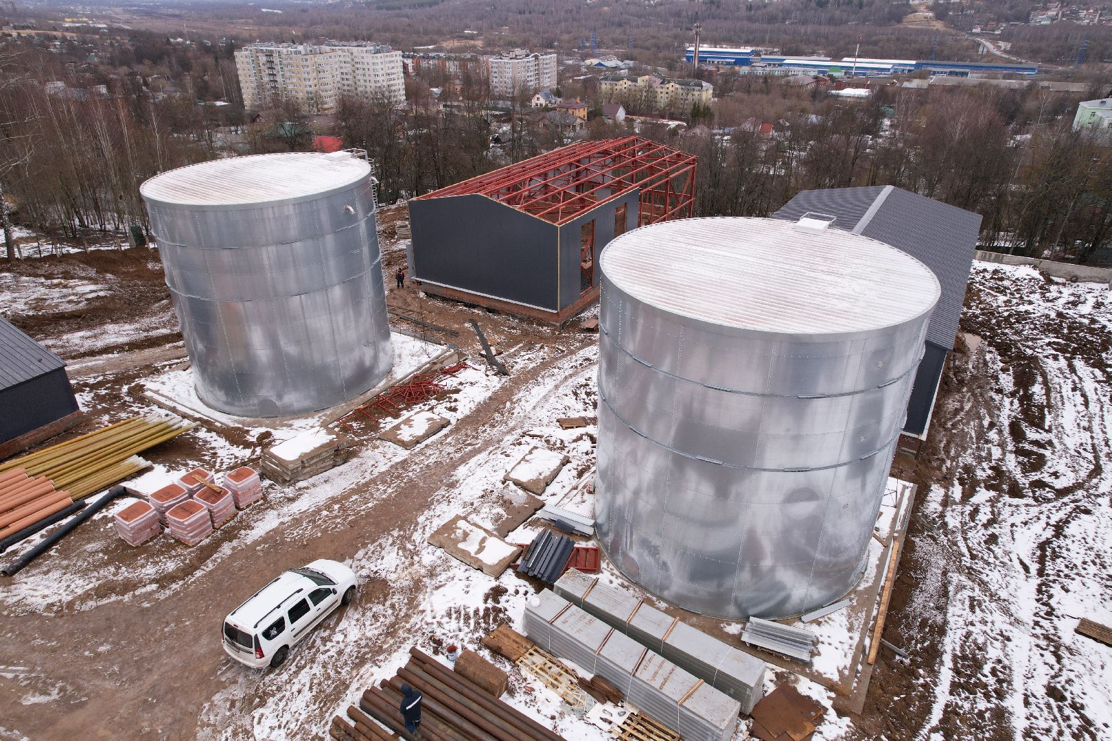 видео с коптера, яхрома взу,