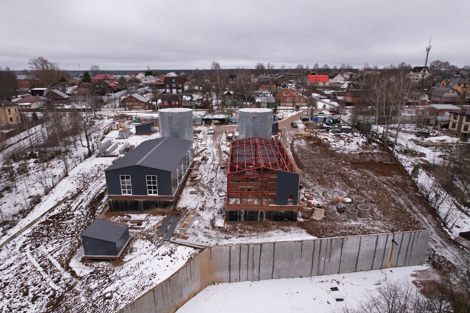 видео с коптера, яхрома взу,