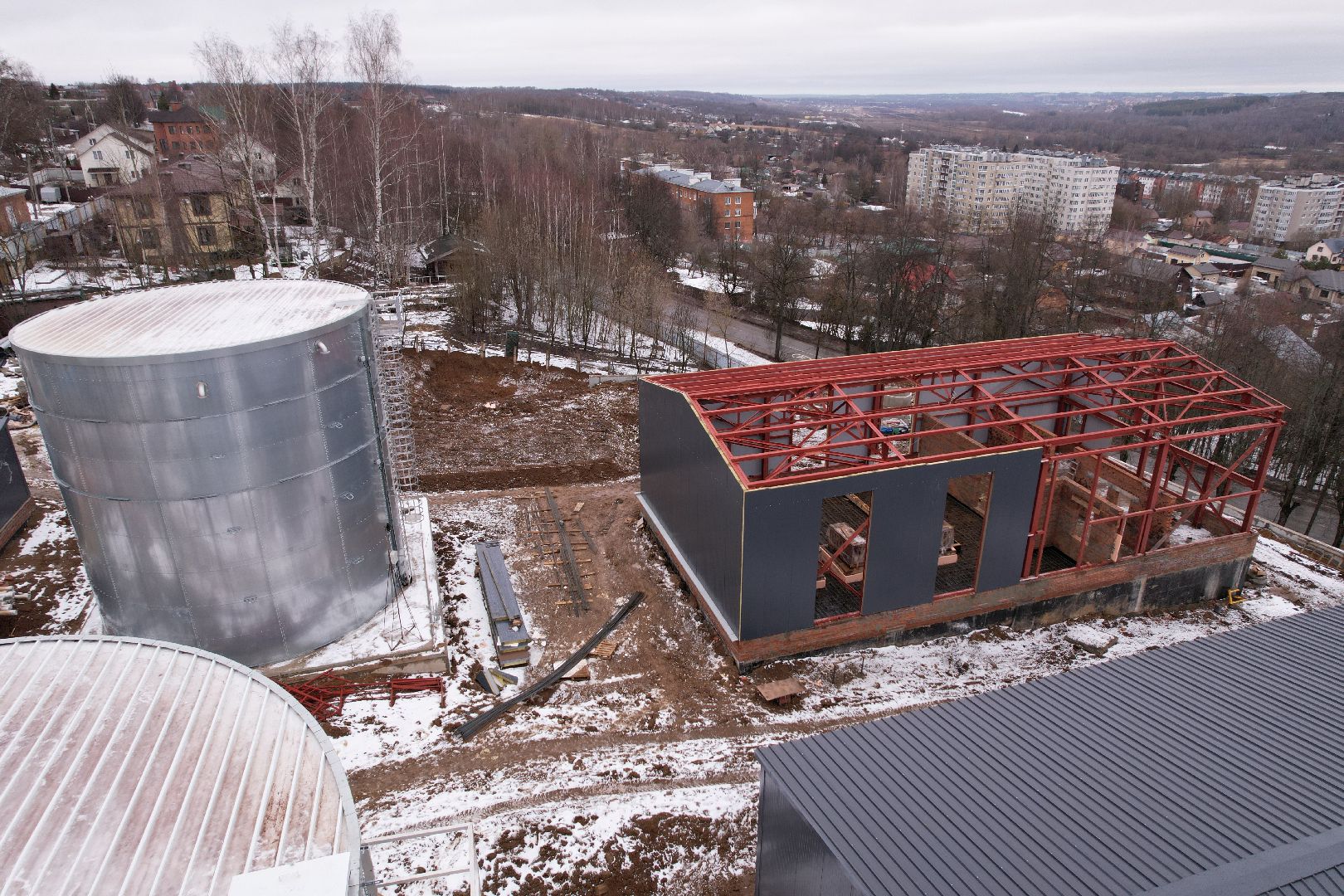 видео с коптера, яхрома взу,
