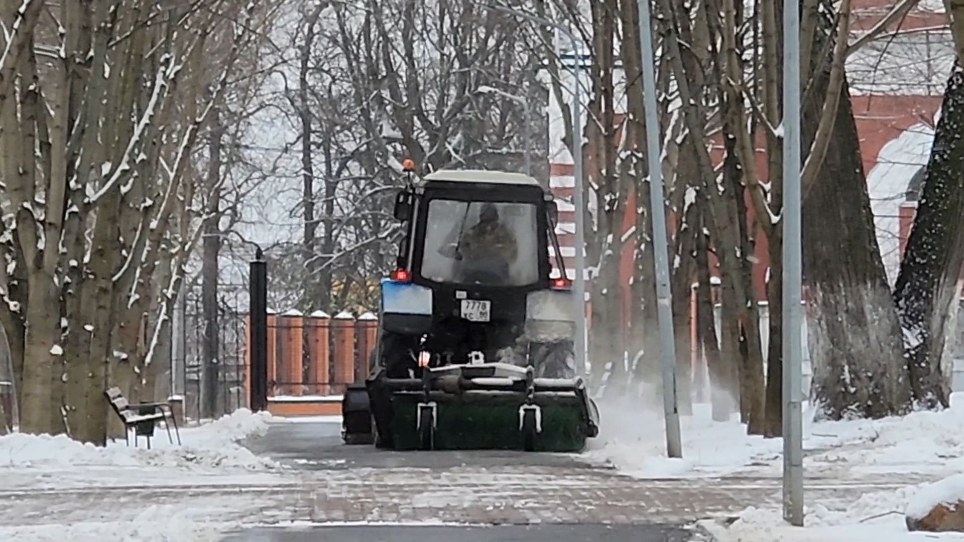 Бронницы, Уборка снега, мбу благоустройство,