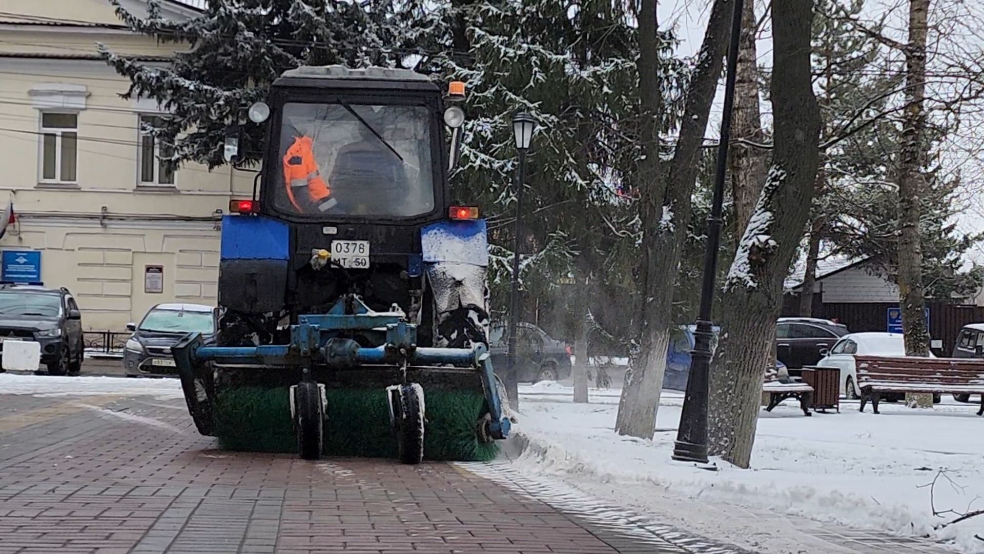 Бронницы, Уборка снега, мбу благоустройство,