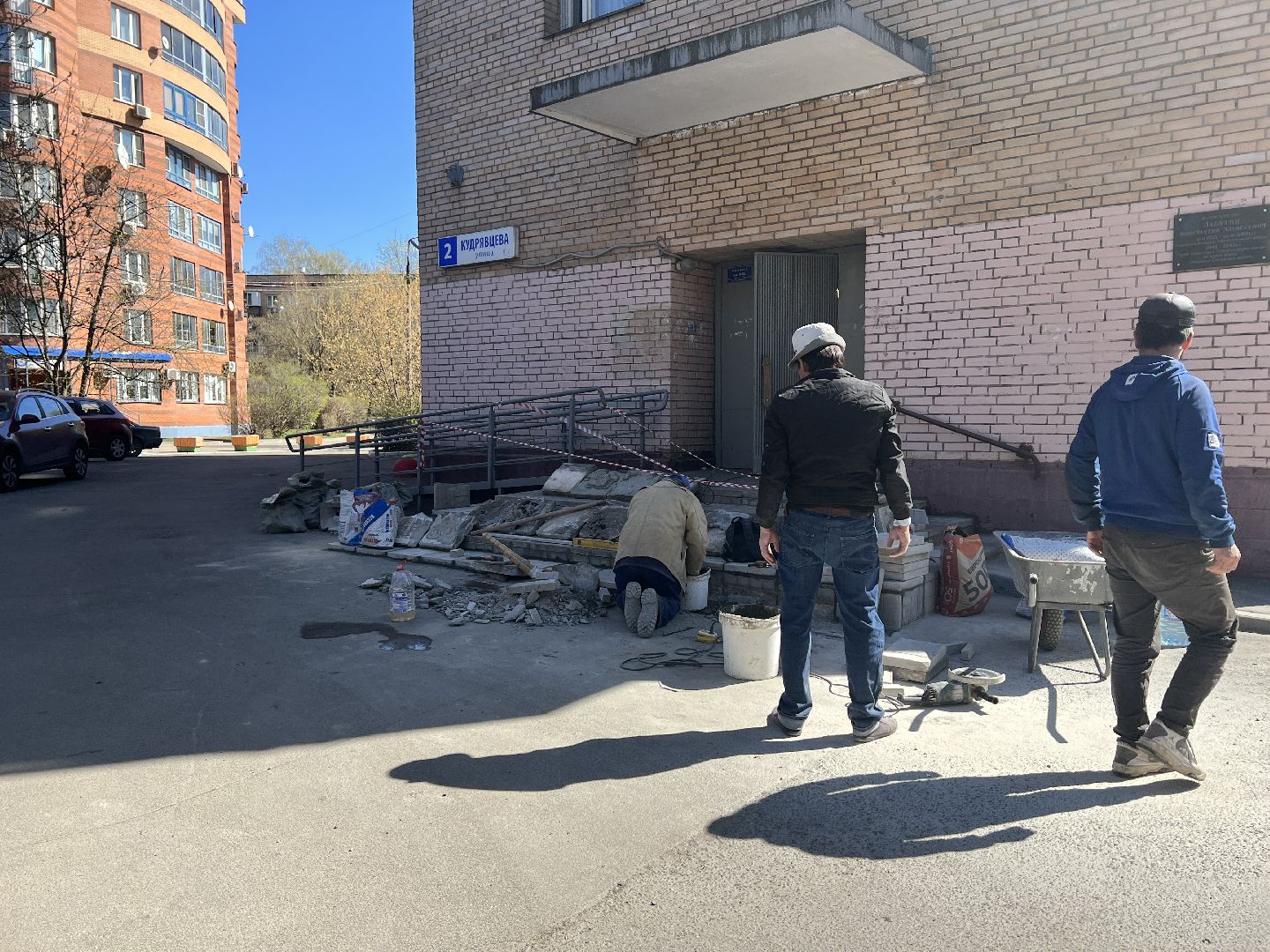 Химки, благоустройство, ремонт, улица Кудрявцева