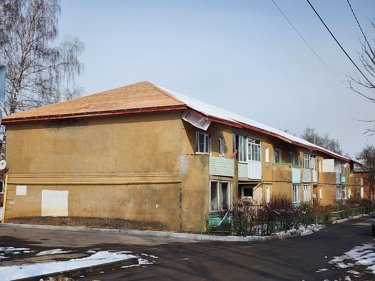 зарайск, замена крыши, капремонт крыши в Зарайске, Квартал Южный,