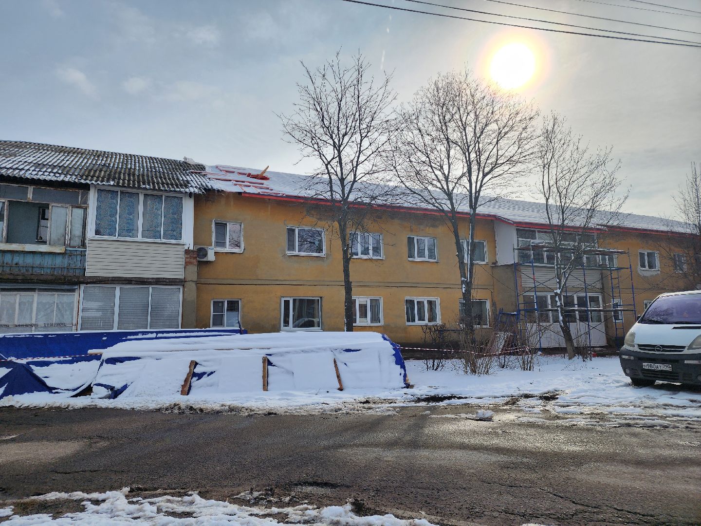 зарайск, замена крыши, капремонт крыши в Зарайске, Квартал Южный,