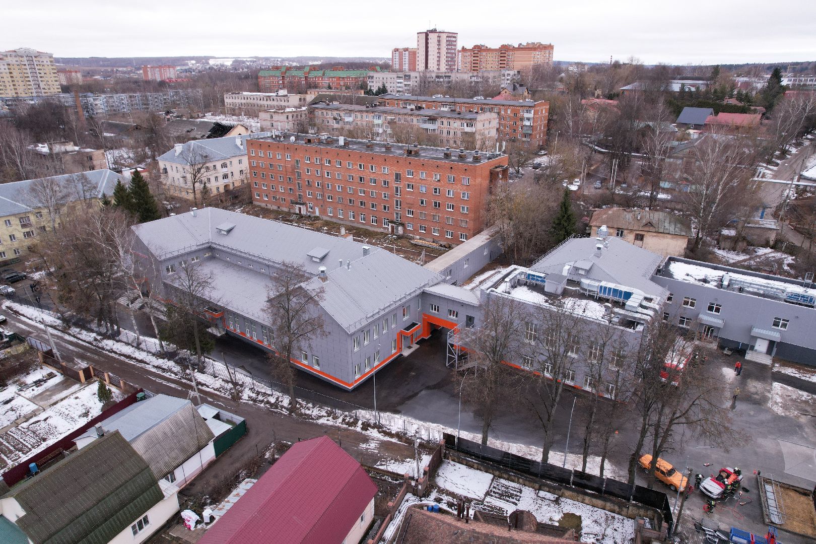 видео с коптера, дмитров, дмитровский техникум, бпла,