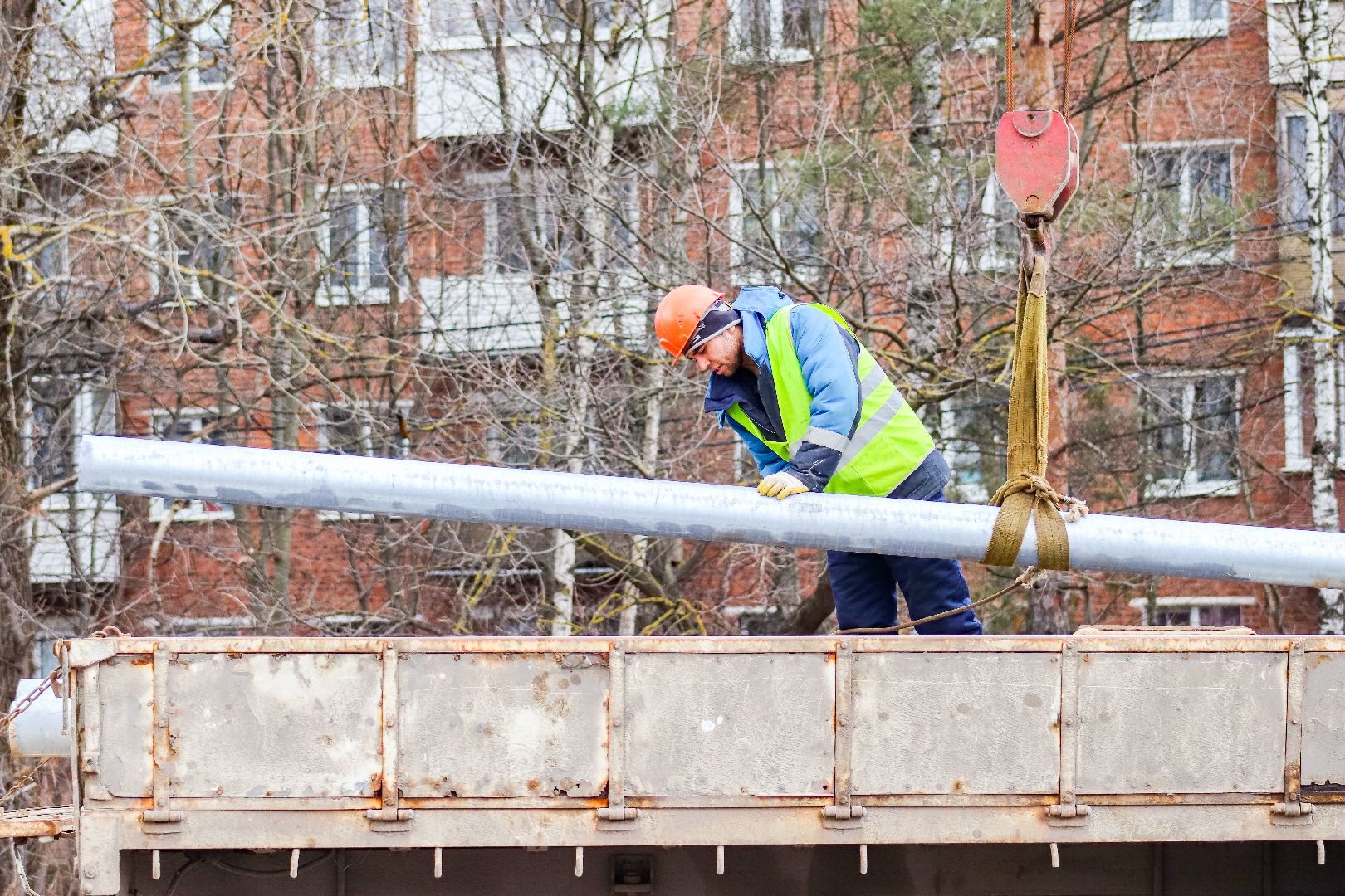Клин, дороги, освещение дорог, безопасность дорожного движения,