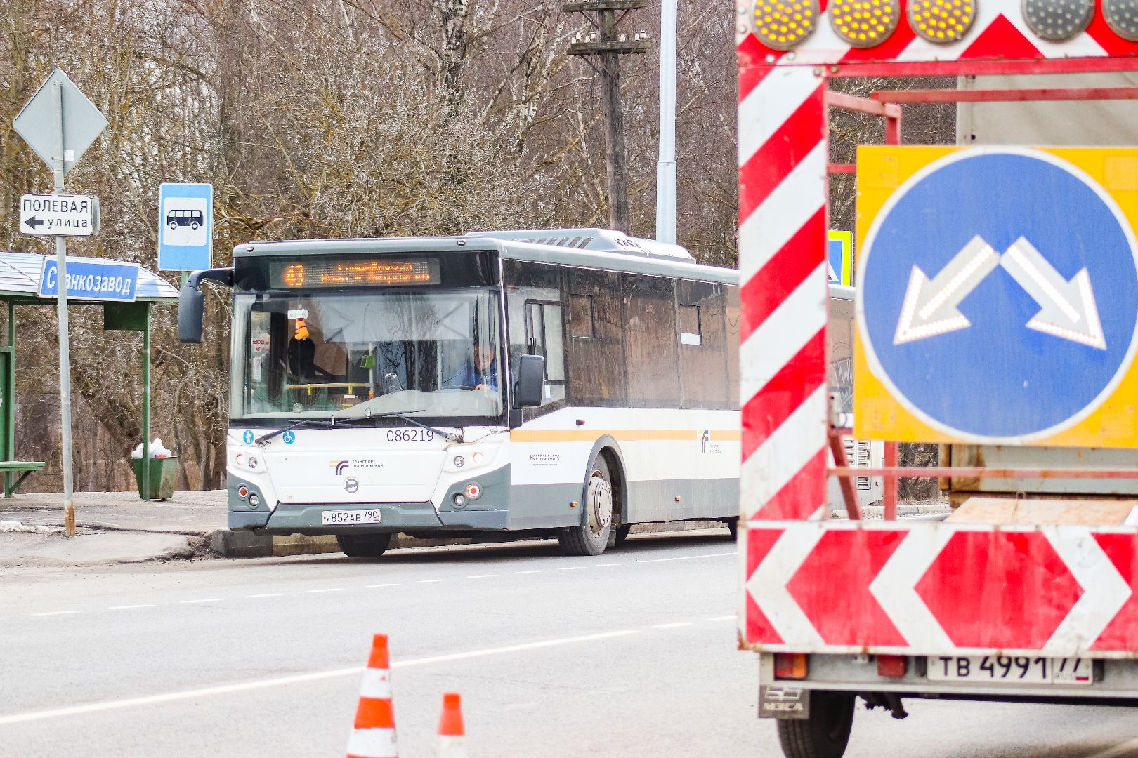 Клин, дороги, освещение дорог, безопасность дорожного движения,