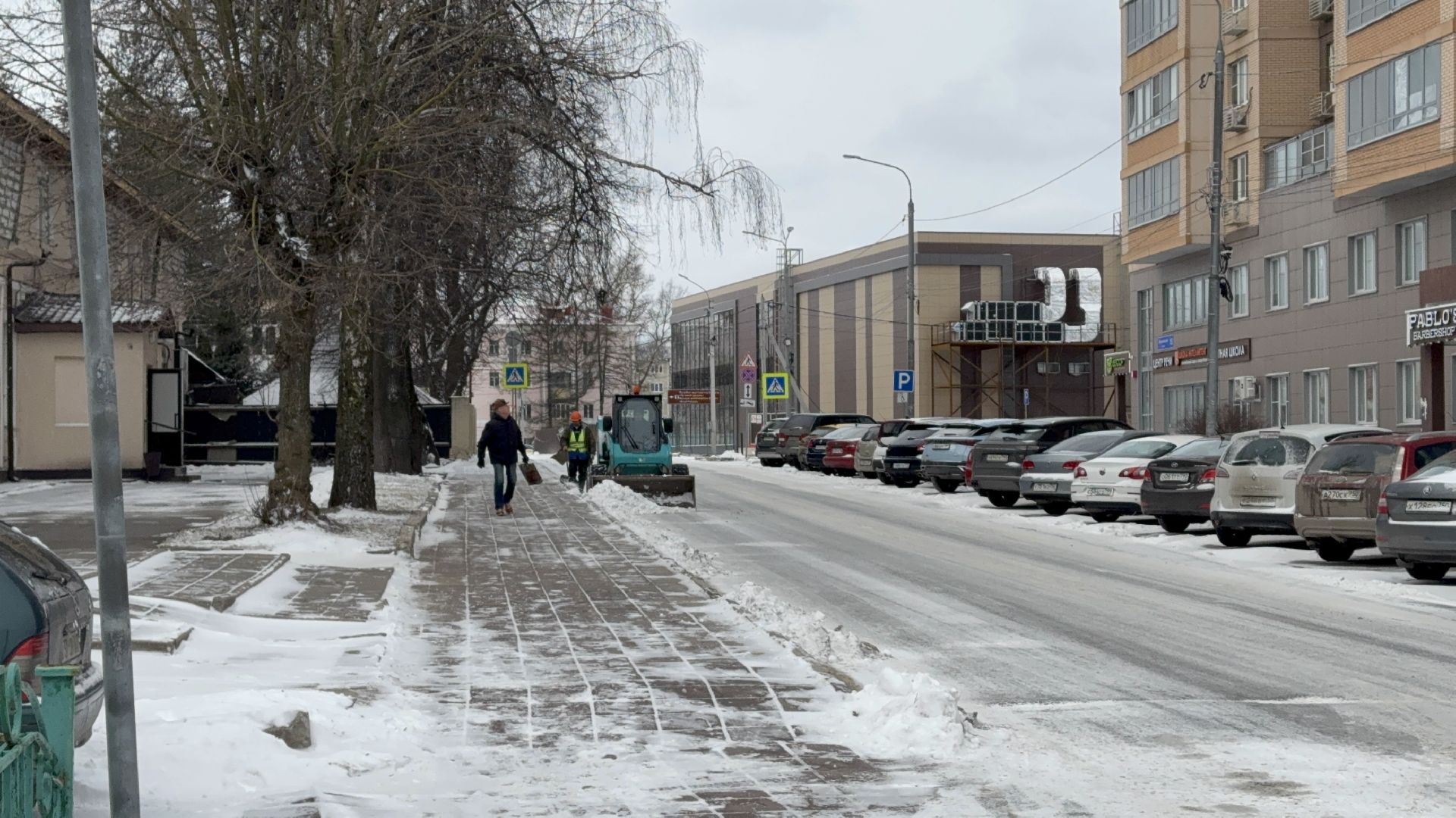 солнечногорск, уборка снега, коммунальная служба, снегопад, жители,