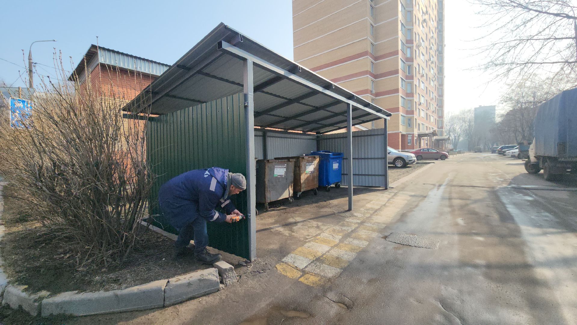 Люберцы, управляющая компания, контейнерная площадка,