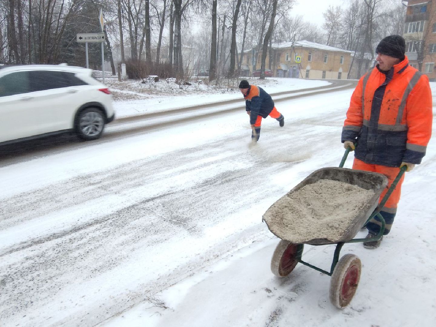 пушкино, снег, коммунальные служба,уборка снега,дороги, общественные пространства, тротуары,