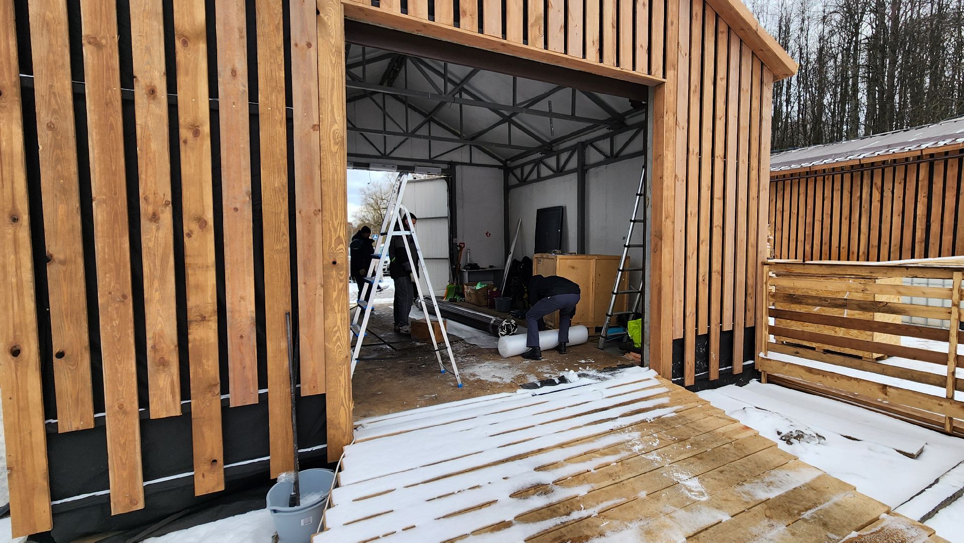 солнечногорск, каток, демонтаж катка, благоустройство,