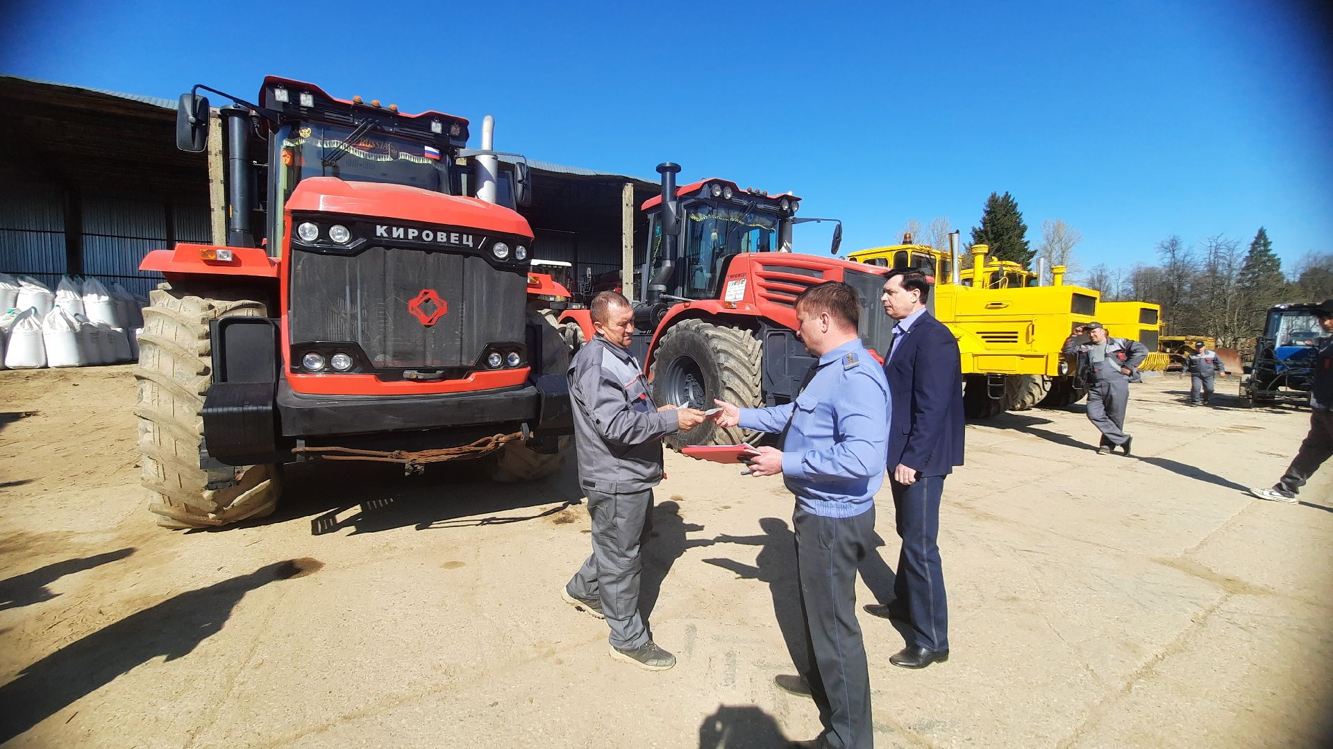 Сельское хозяйство, посевная, совхоз Головково, Наро-Фоминск