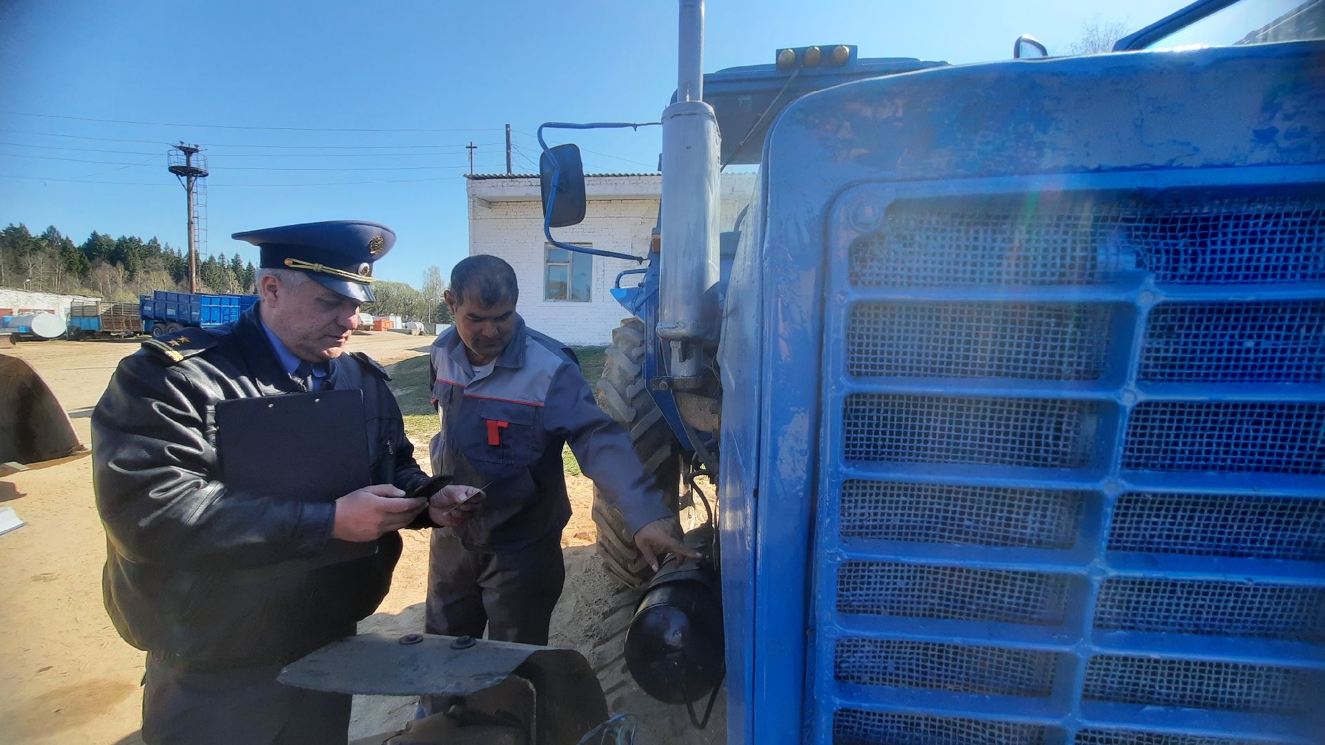 Сельское хозяйство, посевная, совхоз Головково, Наро-Фоминск