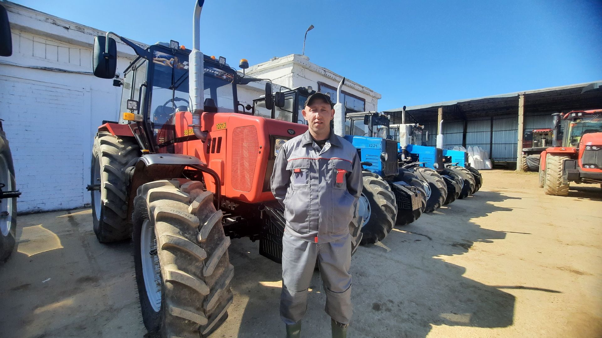 Сельское хозяйство, посевная, совхоз Головково, Наро-Фоминск