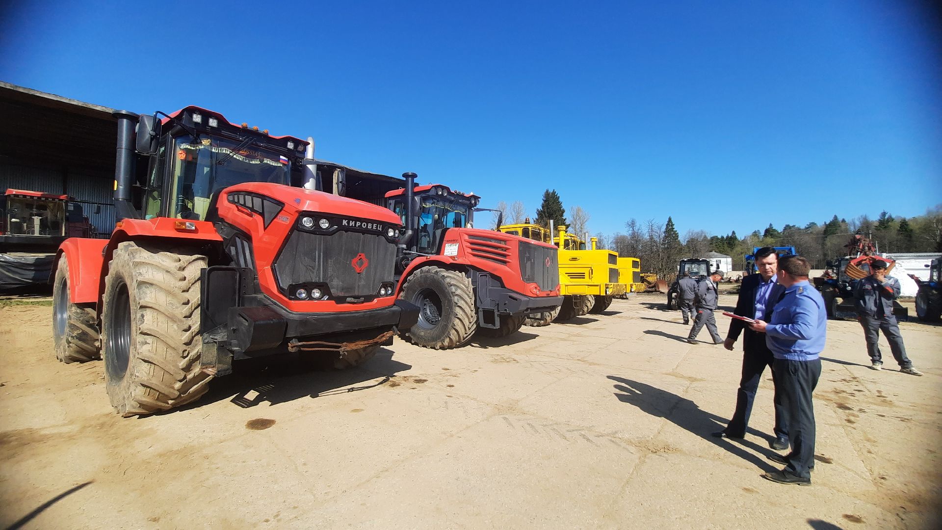 Сельское хозяйство, посевная, совхоз Головково, Наро-Фоминск
