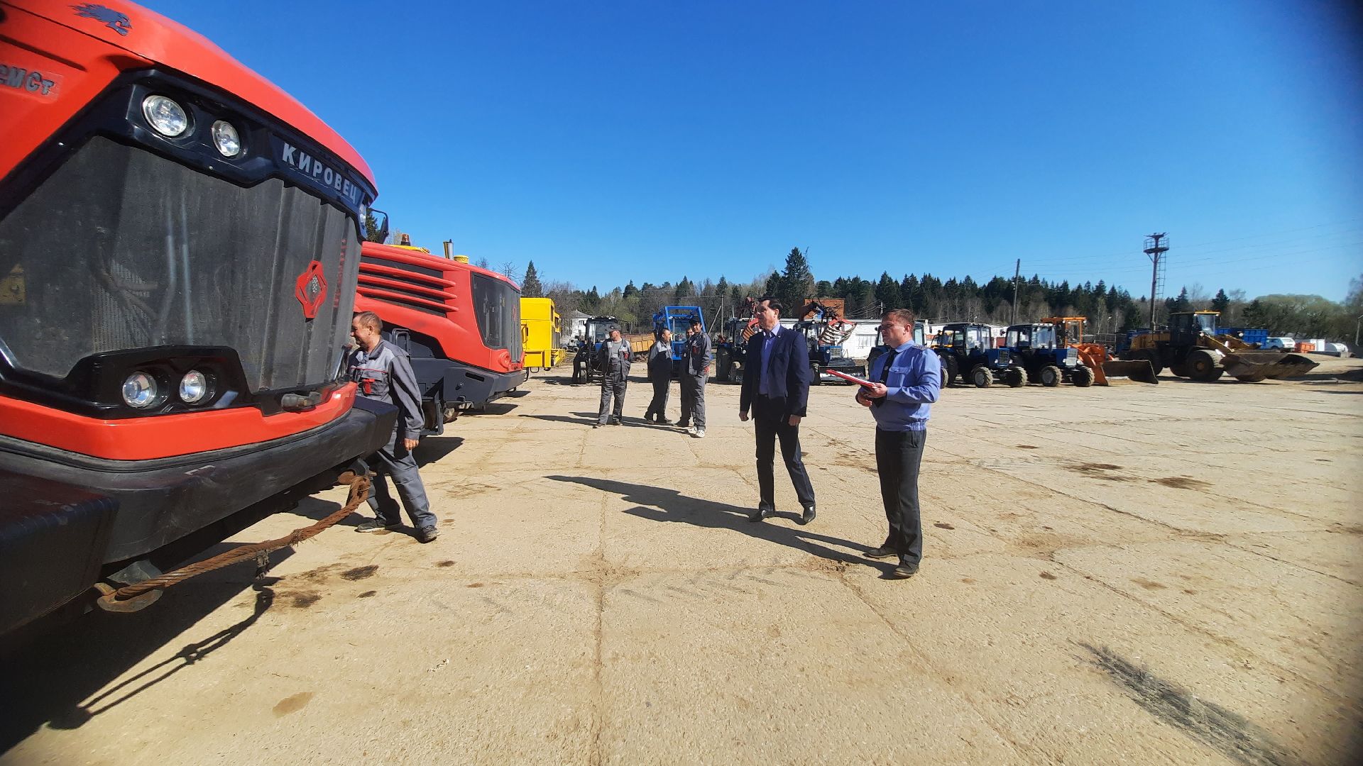 Сельское хозяйство, посевная, совхоз Головково, Наро-Фоминск