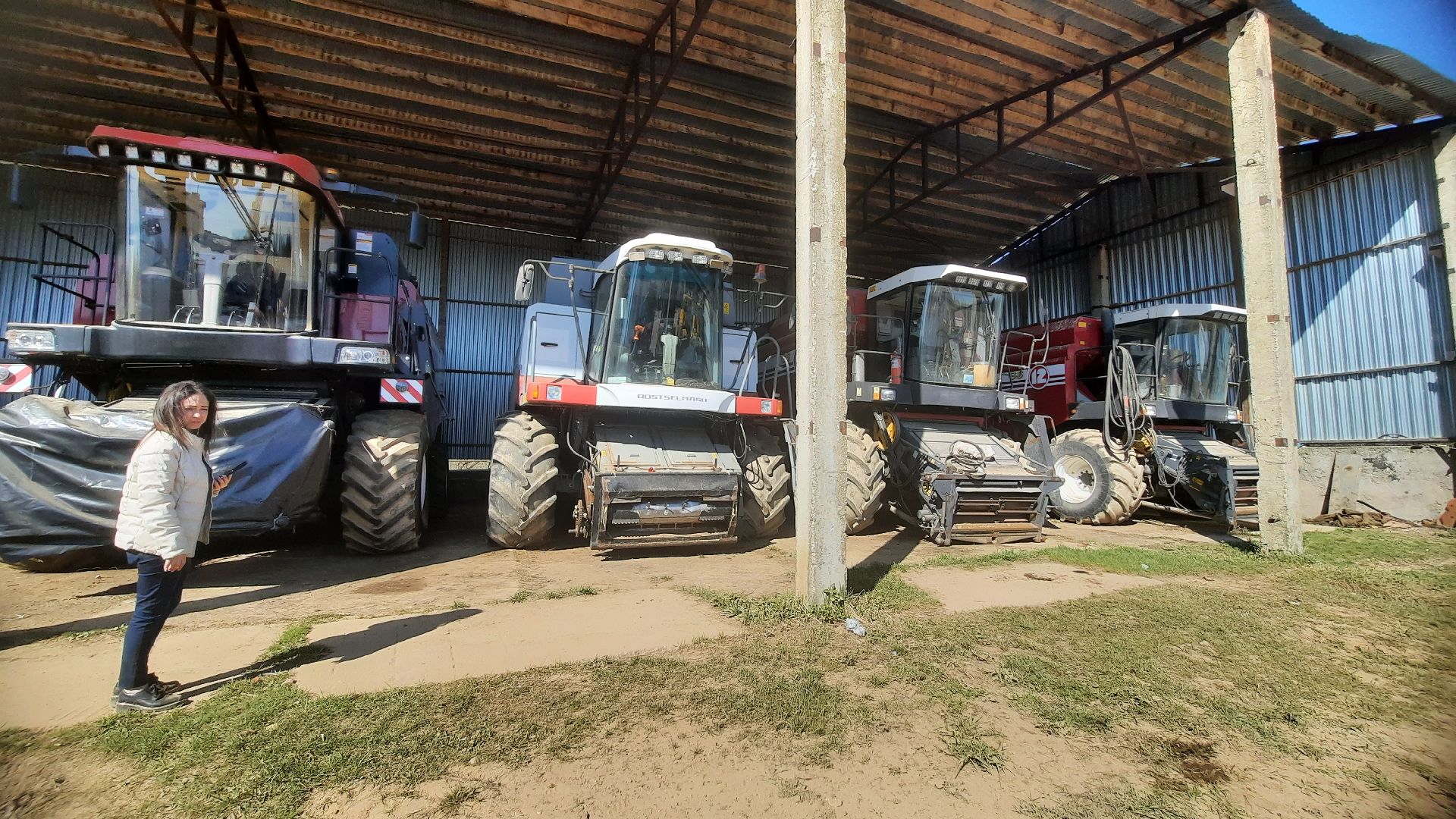 Сельское хозяйство, посевная, совхоз Головково, Наро-Фоминск