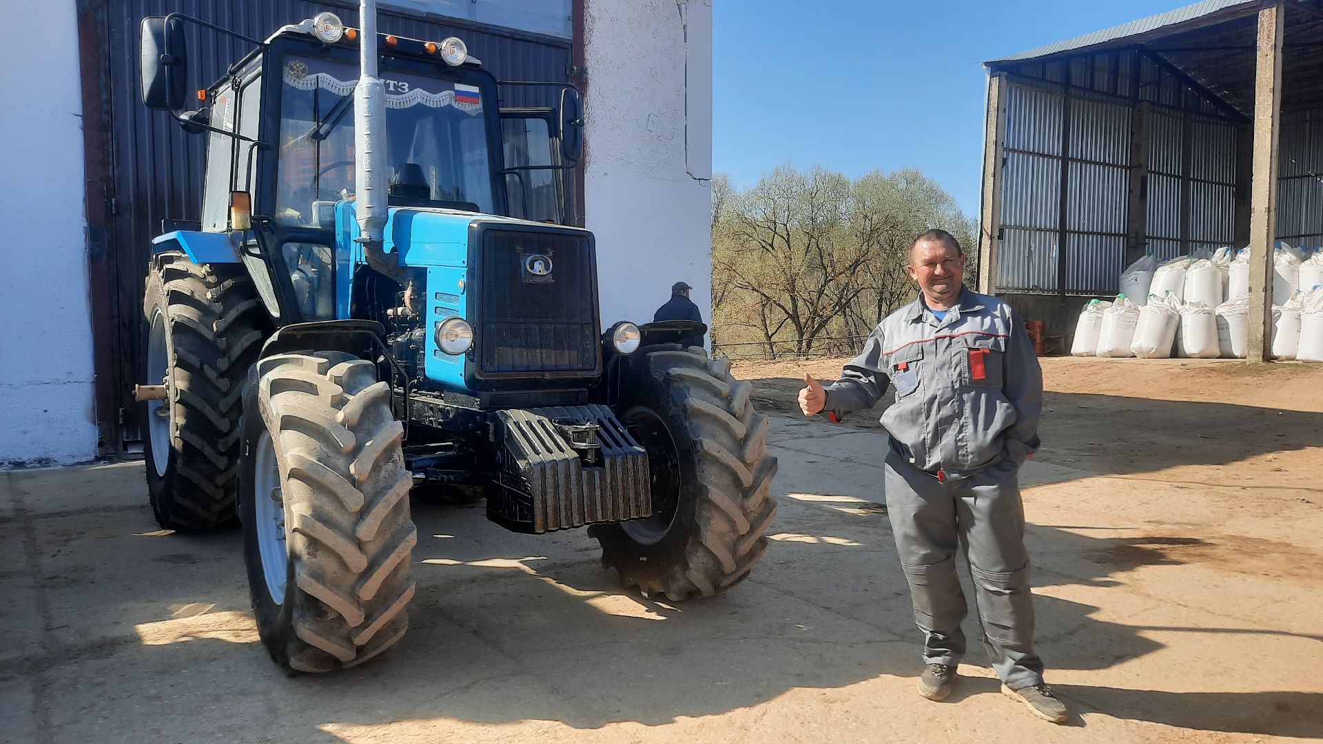 Сельское хозяйство, посевная, совхоз Головково, Наро-Фоминск