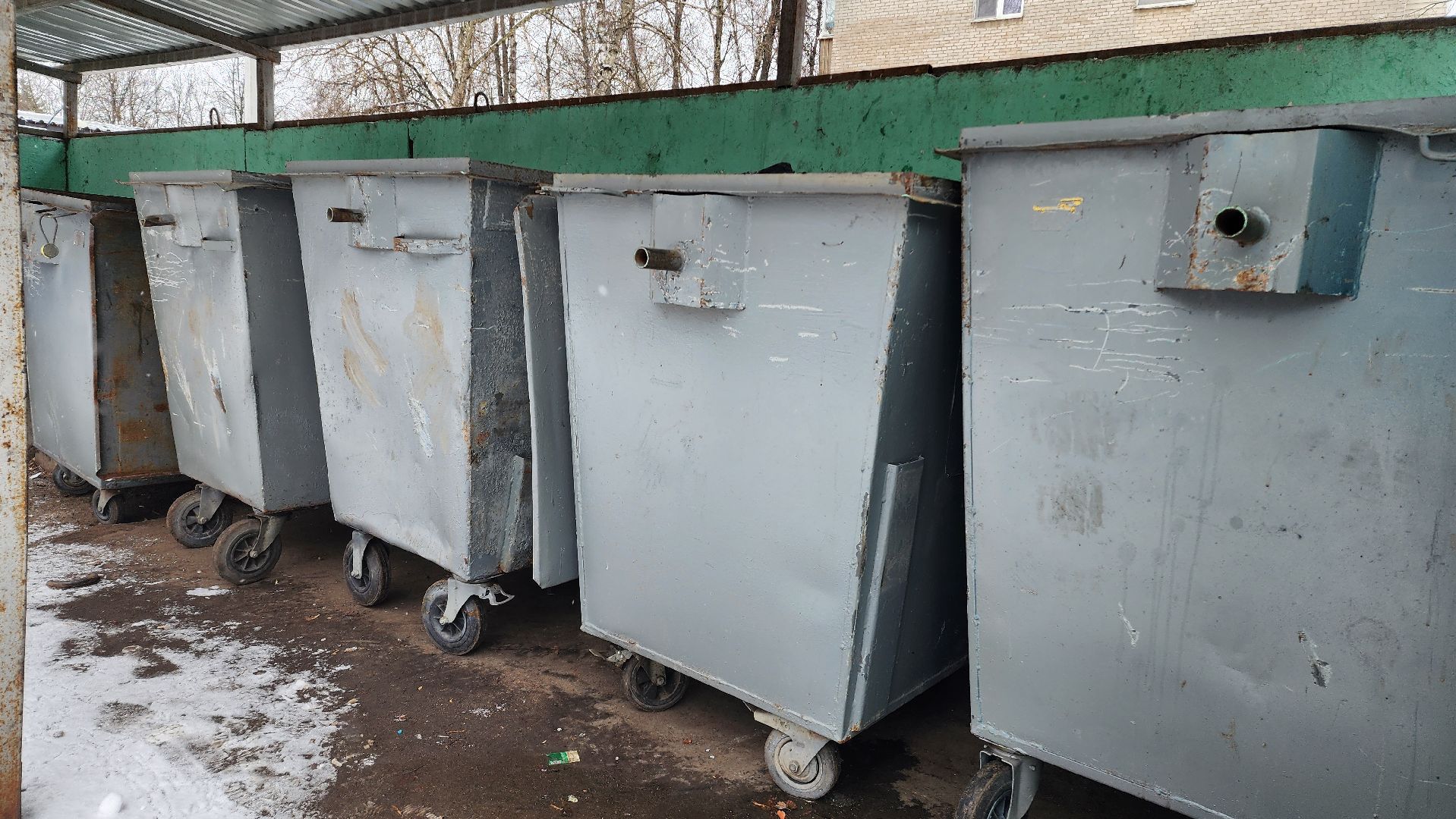 жкх, благоустройство, домодедово, подмосковье, контейнерная площадка, мусорка, мусорный бак, отходы, вывоз мусора, региональный оператор,