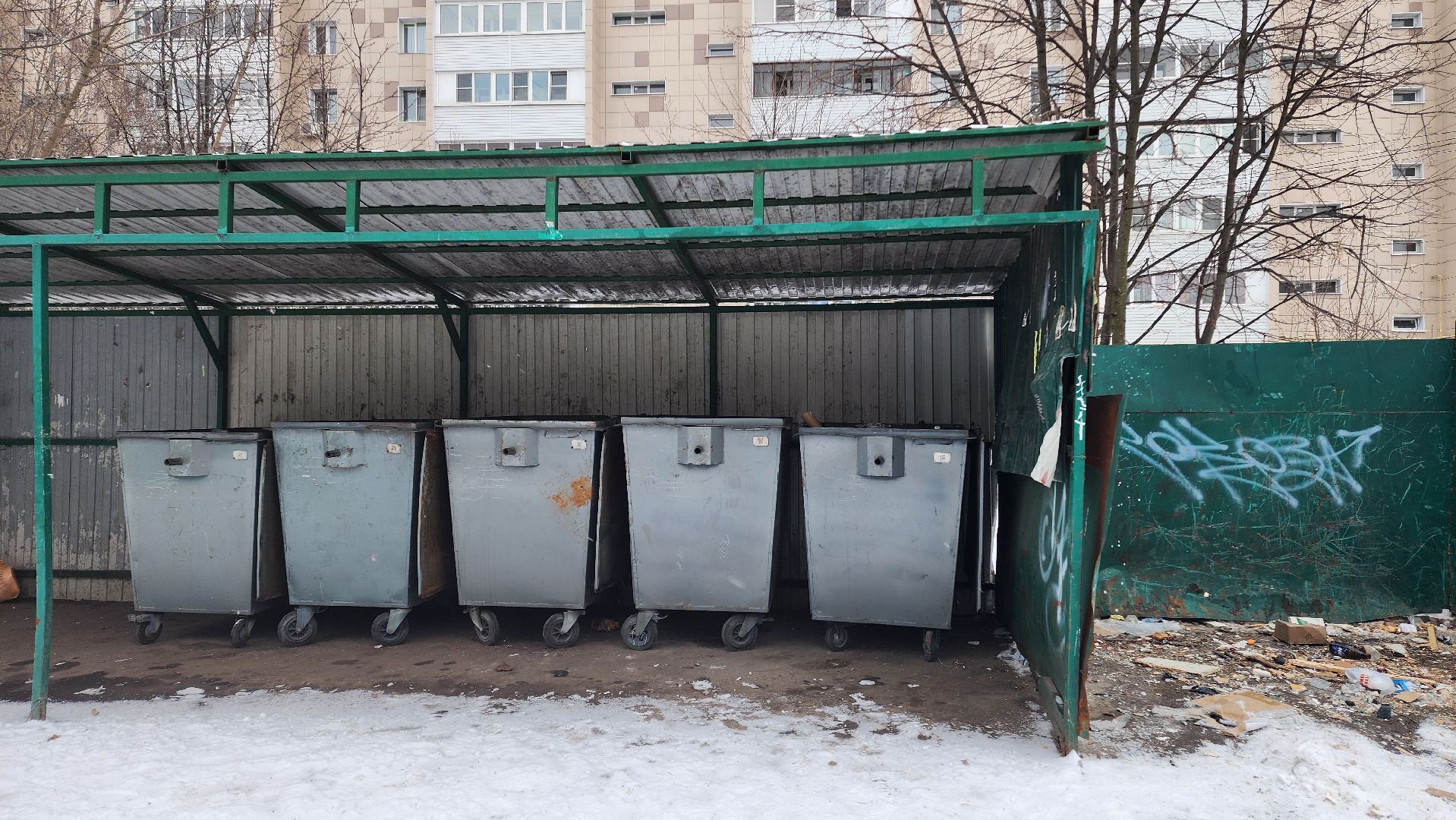 жкх, благоустройство, домодедово, подмосковье, контейнерная площадка, мусорка, мусорный бак, отходы, вывоз мусора, региональный оператор,