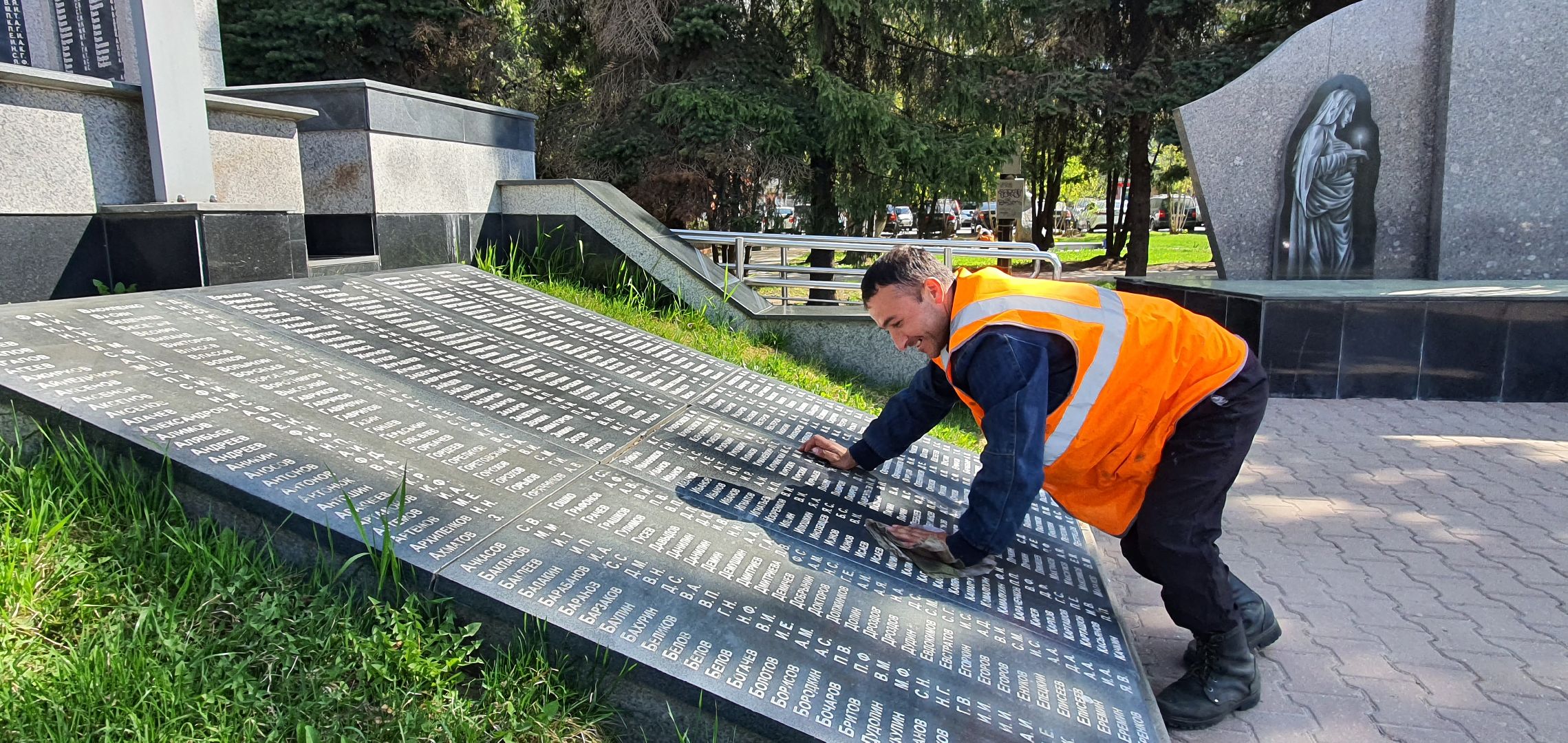 День Победы, флаги, Домодедово