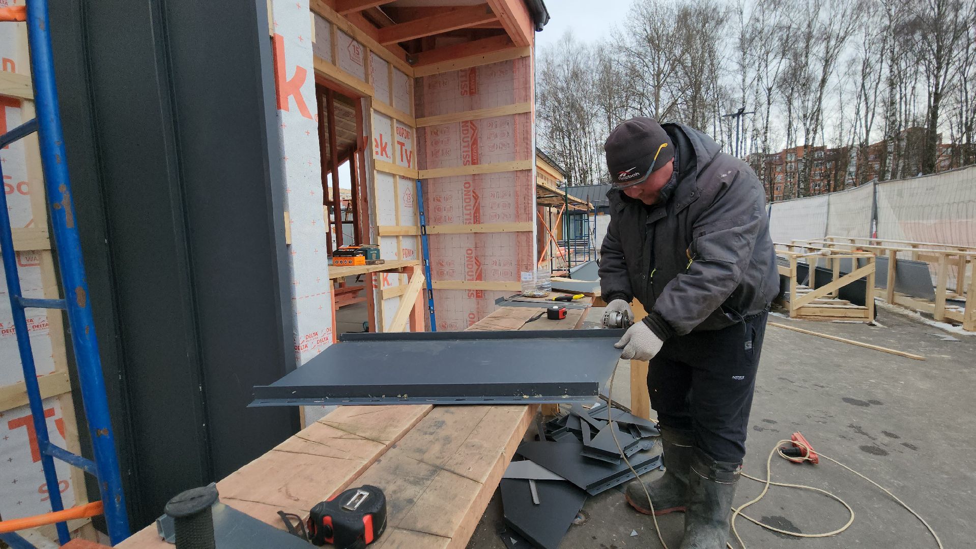 Строительство, Кафе, Парк,Лобня,