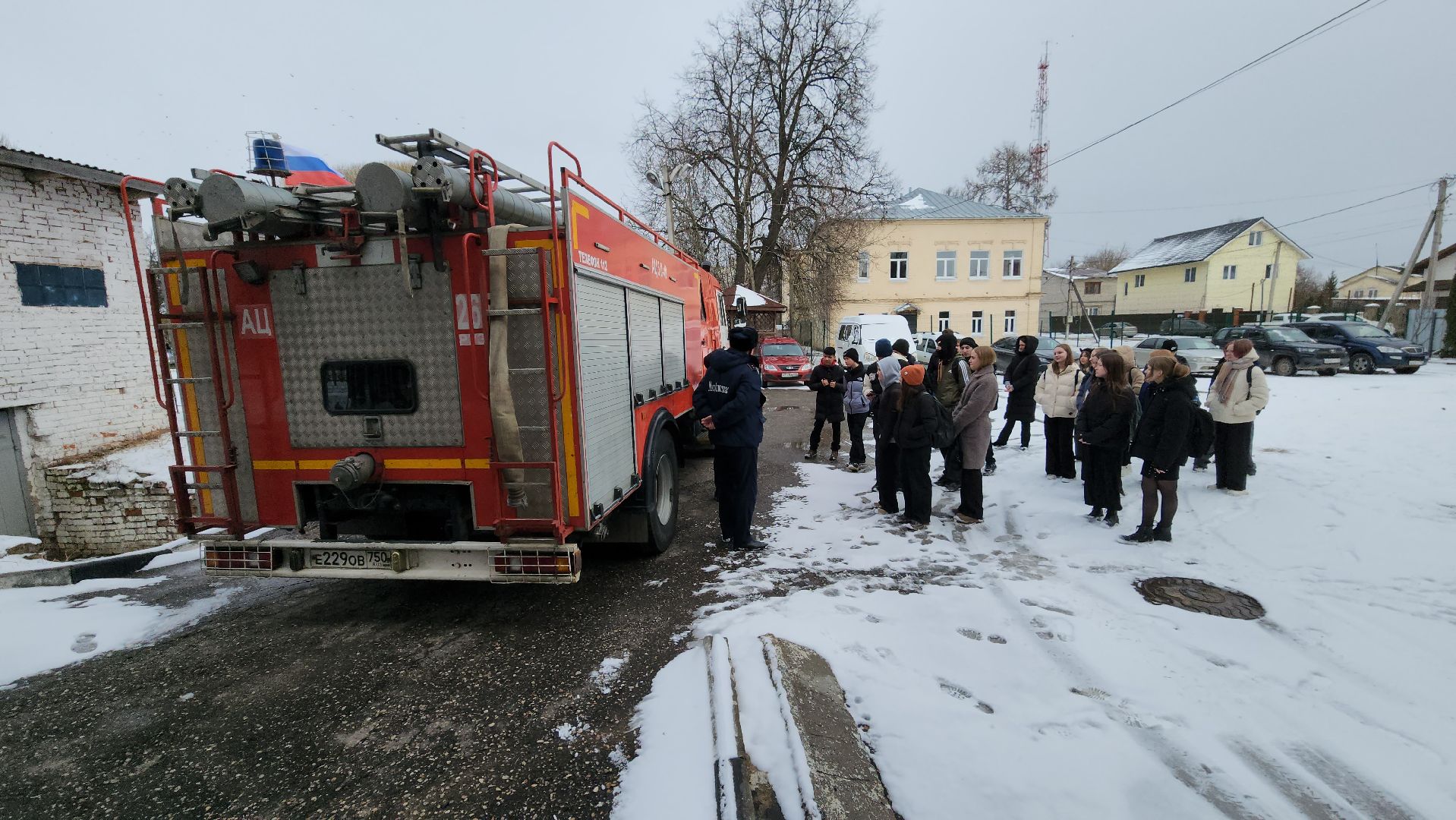 мособлпожспас, руза, спасатели, профориентация для школьников,