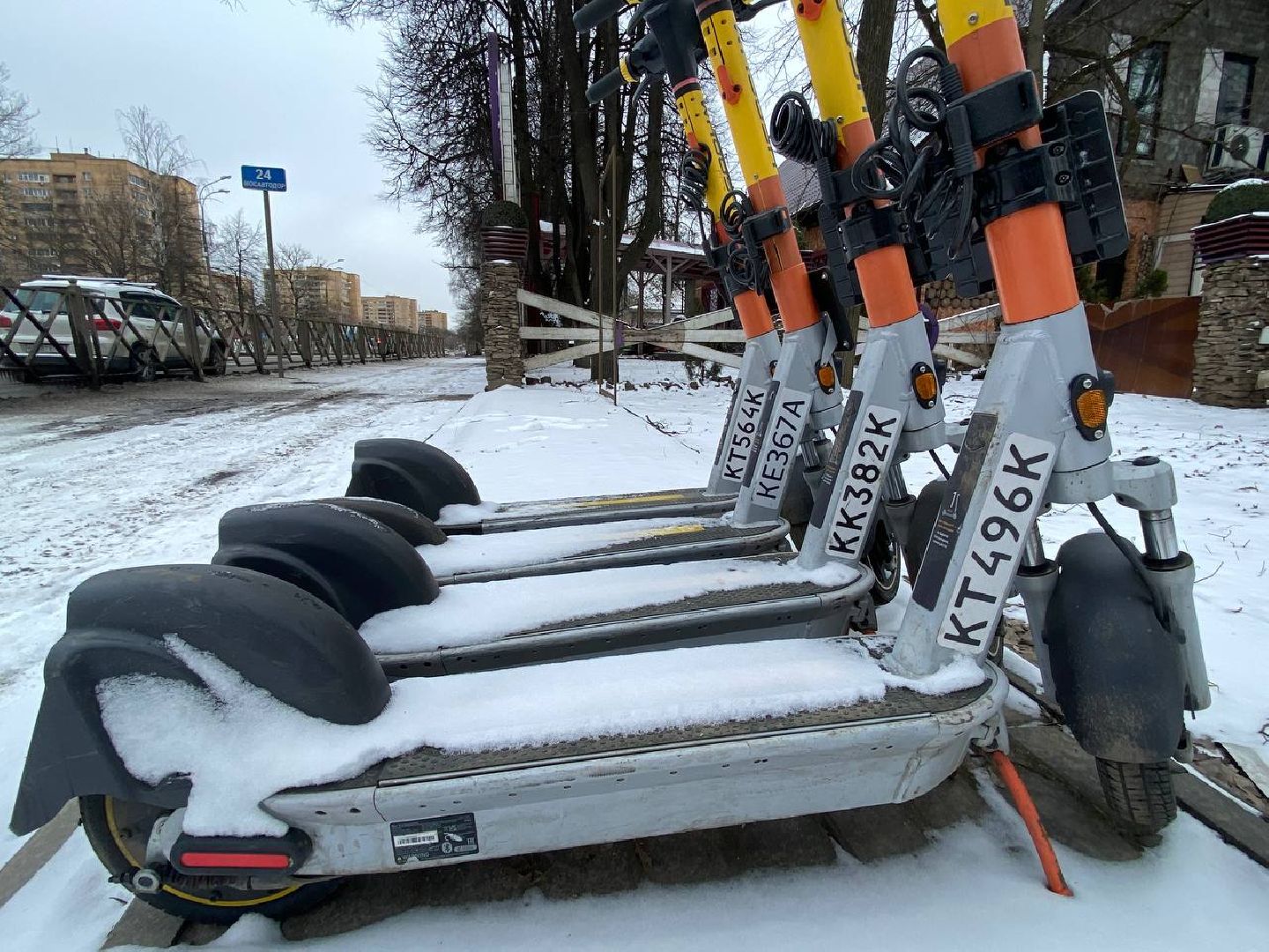 кикшеринг, электросамокаты, похолодание, какшеринг на паузе, электросамокаты на паузе, прокат электросамокатов,
