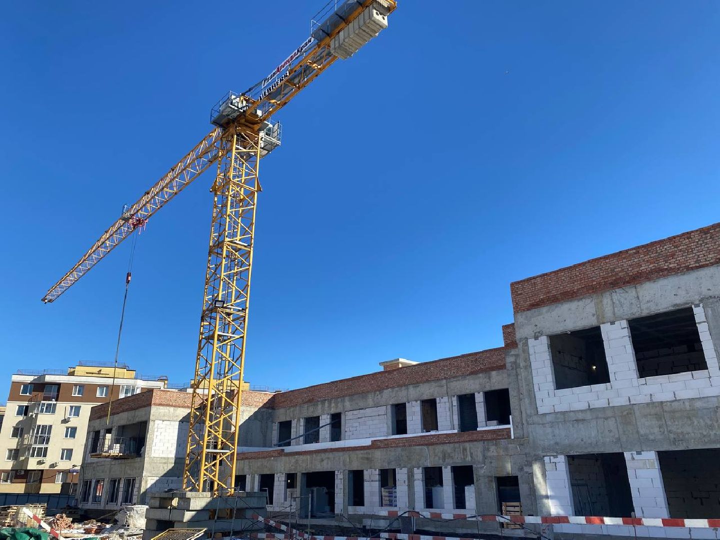 ЖК Малина, детский сад, новый детский сад, строительство детского сада, строительство в Нахабино, строительство в ЖК Малина,