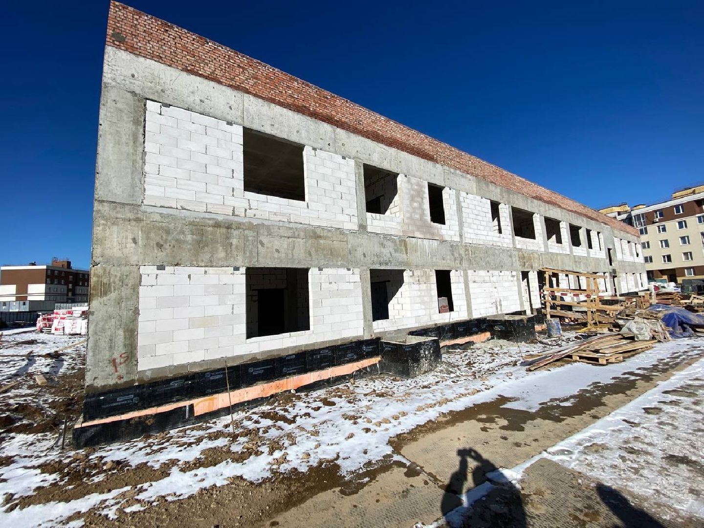 ЖК Малина, детский сад, новый детский сад, строительство детского сада, строительство в Нахабино, строительство в ЖК Малина,