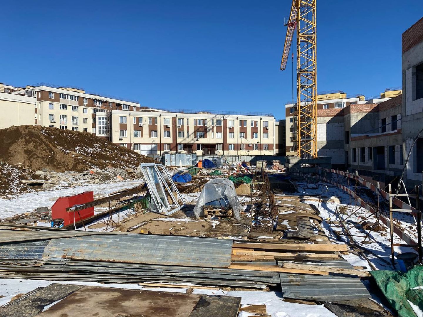 ЖК Малина, детский сад, новый детский сад, строительство детского сада, строительство в Нахабино, строительство в ЖК Малина,