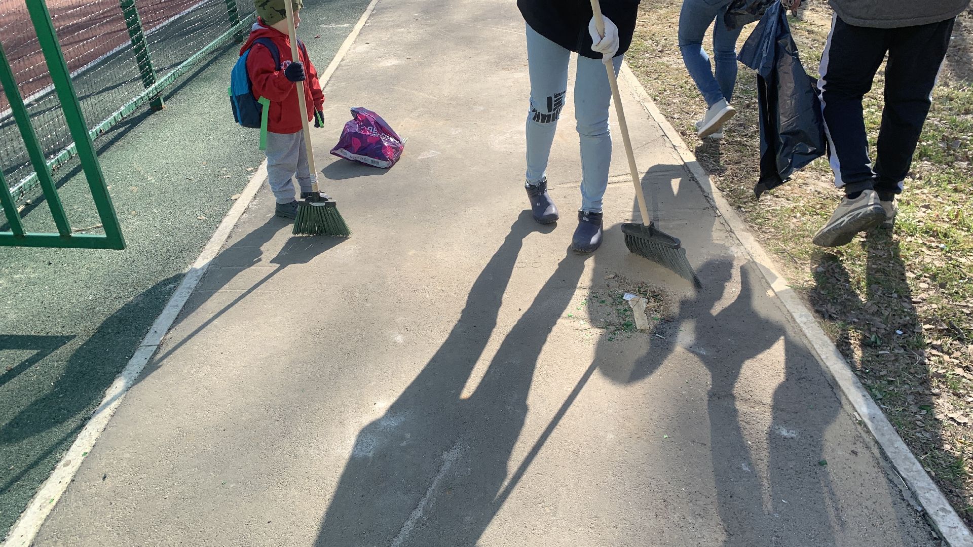 Ступино, субботник, люди