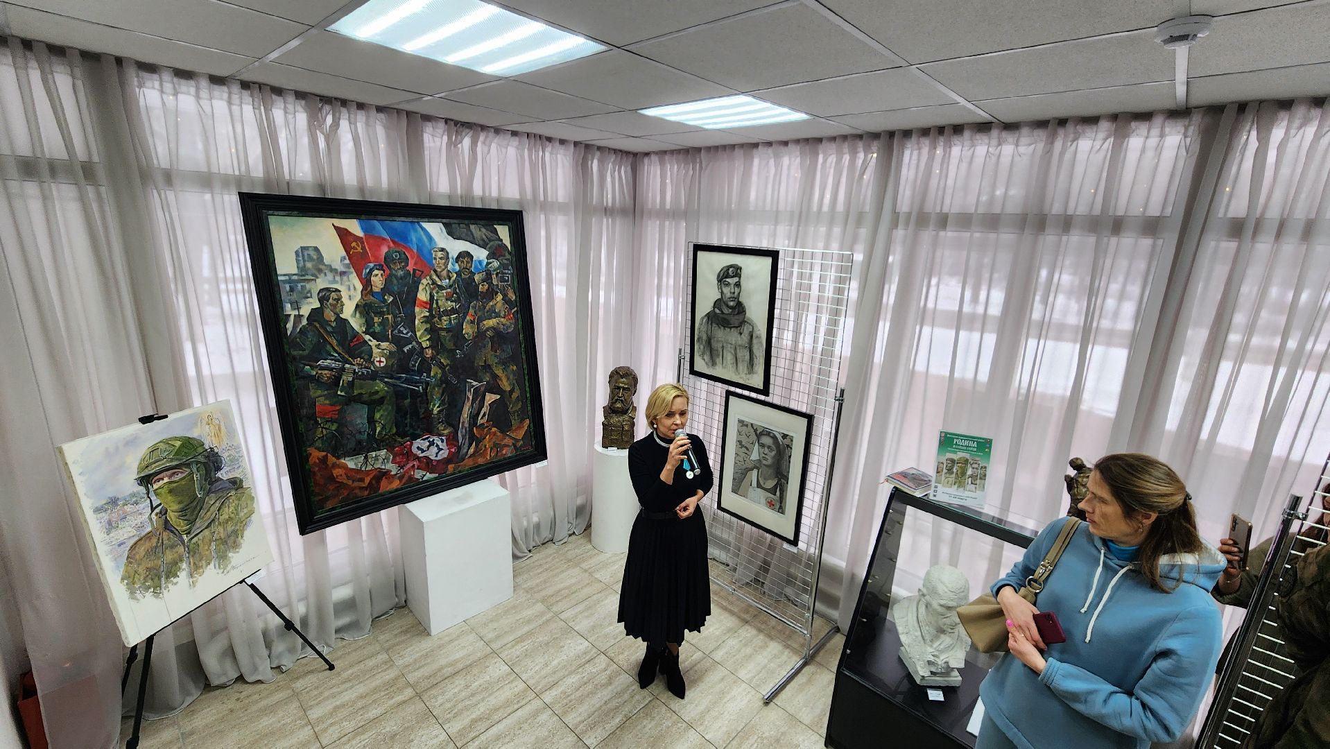 передвижная выставка, культура, родина в сердце героя, протвино,