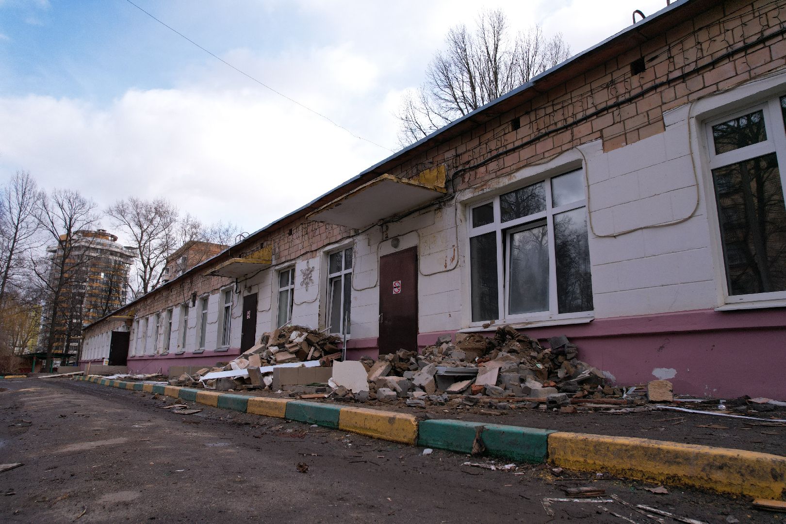 видео с коптера, детский сад химки, капремонт детского сада наследие,