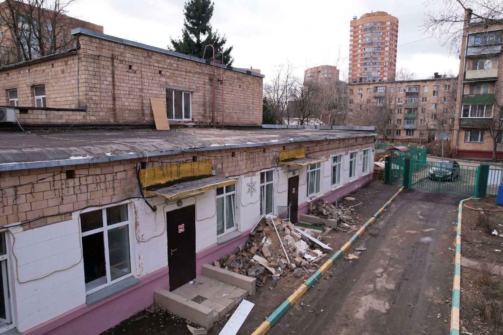 видео с коптера, детский сад химки, капремонт детского сада наследие,