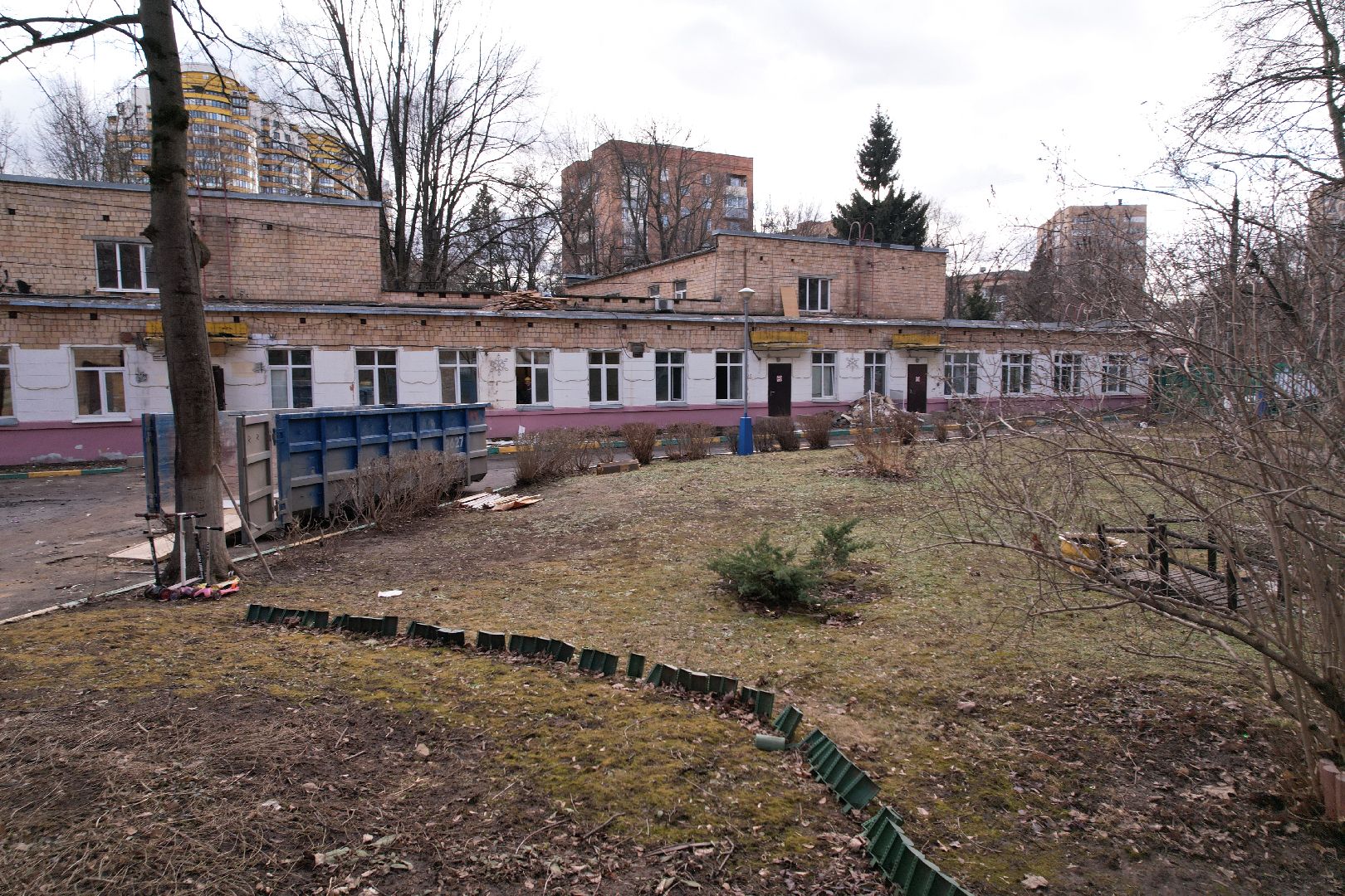 видео с коптера, детский сад химки, капремонт детского сада наследие,