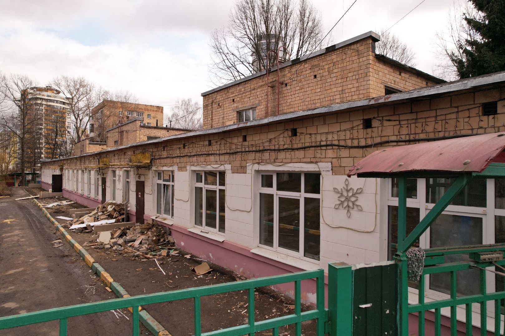 видео с коптера, детский сад химки, капремонт детского сада наследие,