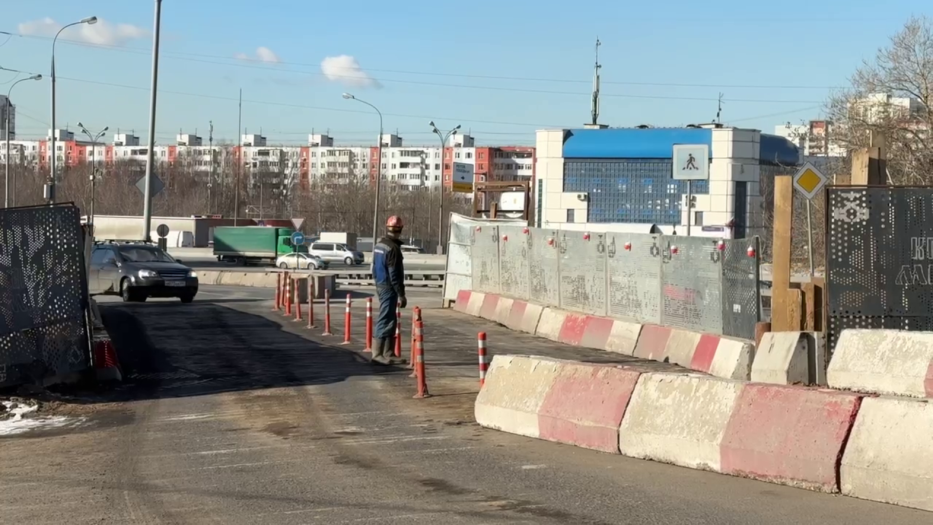 реутов, благоустройство, МКАД, реконструкция, дорога, съезд,