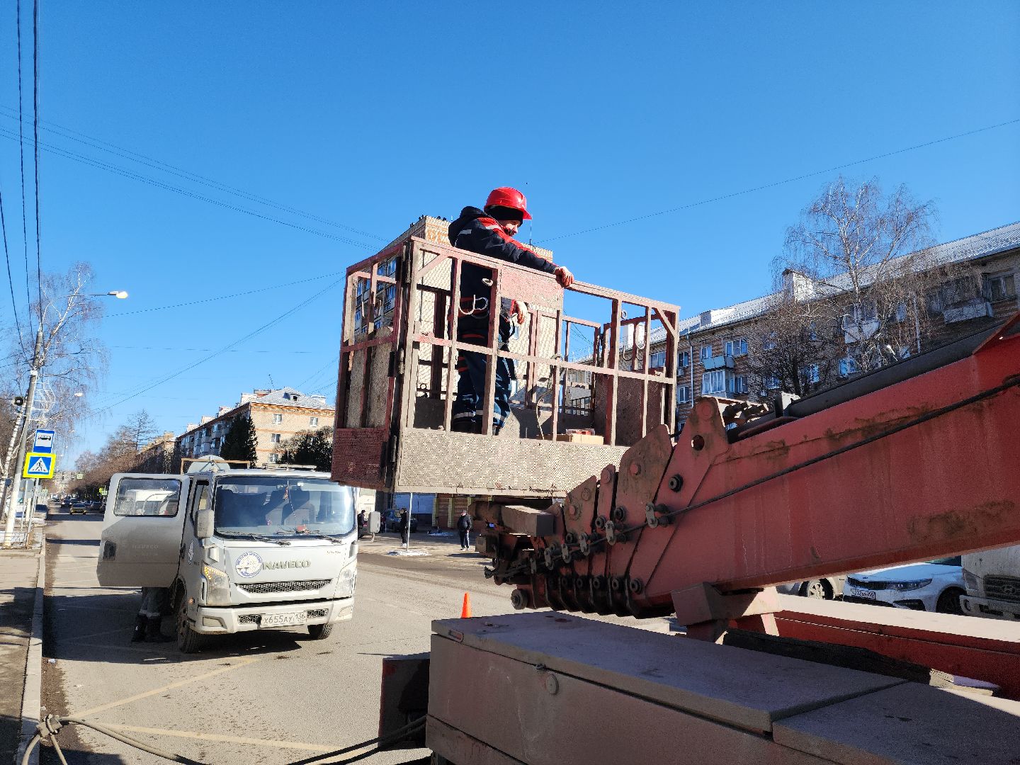 Подольск, Климовск, Освещение, уличное освещение,