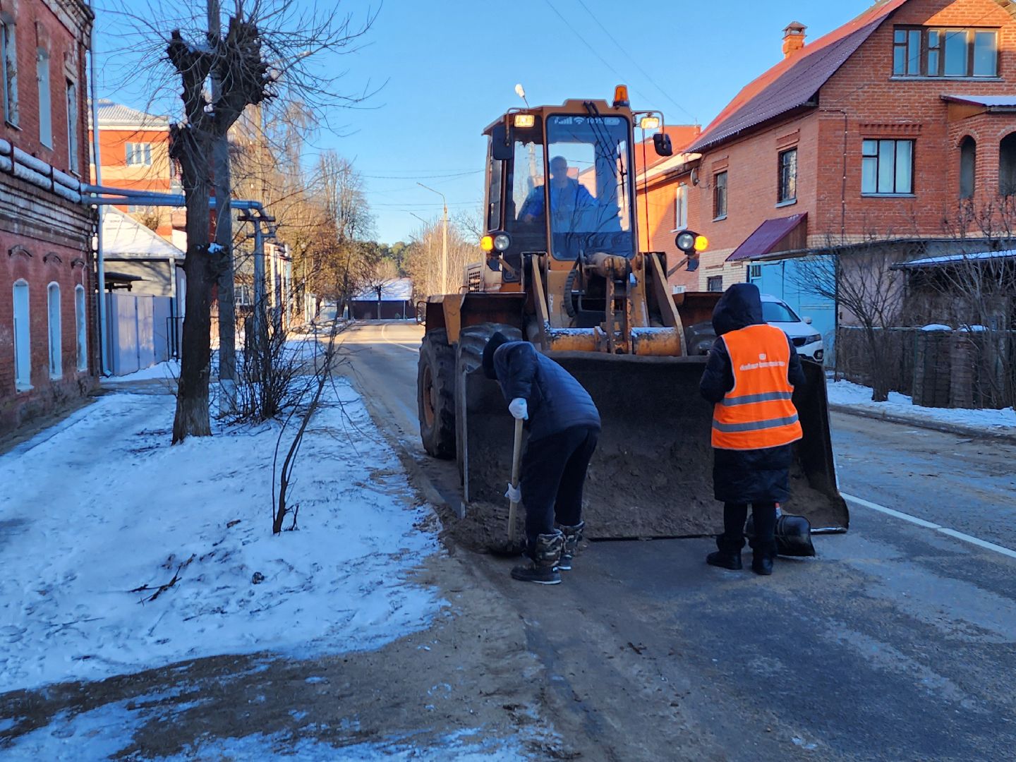 серпухов, улица кожевенная, комбинат благоустройства, месячник благоустройства, вертикалки,