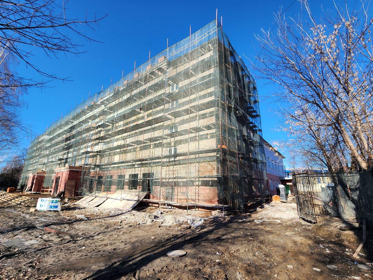 серпухов, школа 1, улица советская, капитальный ремонт школы,