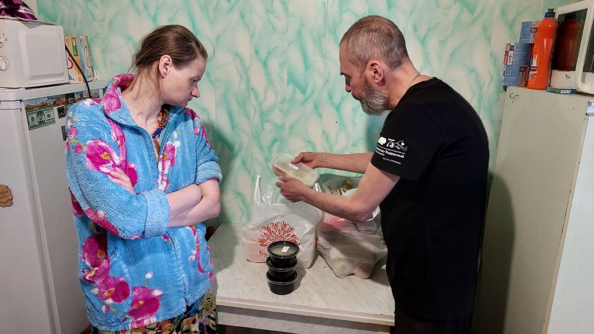 продукты, помощь людям, волонтеры, социальная защита, многодетные матери, серпухов,