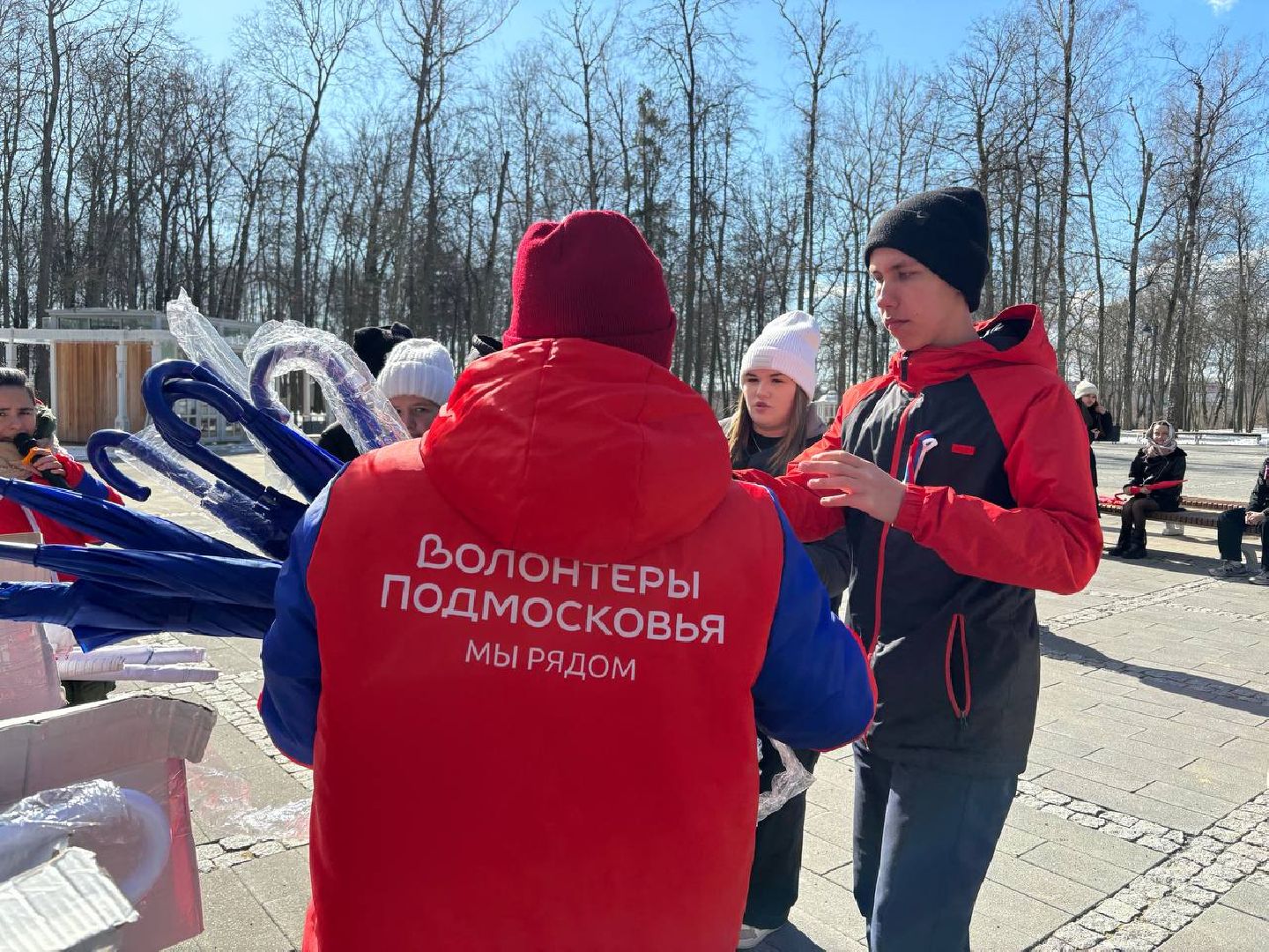 воскресенск, флешмоб, воссоединение крыма с россией,